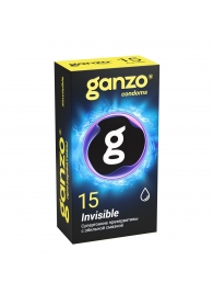 Супертонкие презервативы Ganzo Invisible - 15 шт. - Ganzo - купить с доставкой в Ногинске