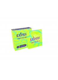 Ультратонкие презервативы Expert Invisible - 3 шт. - Expert - купить с доставкой в Ногинске