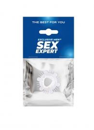 Стимулирующая насадка на пенис с несколькими видами рельефа - Sex Expert - в Ногинске купить с доставкой