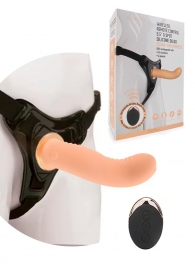 Женский вибрострапон со съемной насадкой и пультом ДУ - Erokay - купить с доставкой в Ногинске