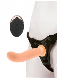 Женский вибрострапон со съемной насадкой и пультом ДУ - Erokay - купить с доставкой в Ногинске