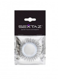 Круглое эрекционное кольцо с длинными «ресничками» - Sextaz - в Ногинске купить с доставкой