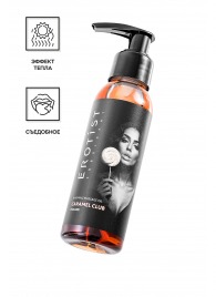 Разогревающее массажное масло Erotist Caramel Club с ароматом пралине - 100 мл. - Erotist Lubricants - купить с доставкой в Ногинске