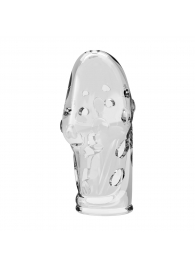 Прозрачная насадка на пенис Booker - 8 см. - Baile - в Ногинске купить с доставкой