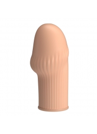 Телесная насадка на пенис Huel - 9 см. - Baile - в Ногинске купить с доставкой