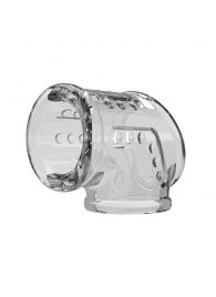 Прозрачная насадка на пенис и мошонку - Baile - в Ногинске купить с доставкой