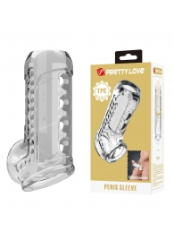 Прозрачная насадка на пенис Farrel - Baile - в Ногинске купить с доставкой