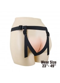 Черные трусики харнесс с платформой Caludio I - Baile - купить с доставкой в Ногинске