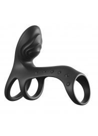 Черная насадка на пенис Ultimate Couples Cage Pro - Pipedream - в Ногинске купить с доставкой