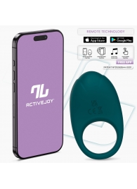 Зеленое интерактивное виброкольцо Ringo - Intoyou - в Ногинске купить с доставкой