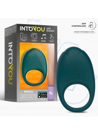 Зеленое интерактивное виброкольцо Ringo - Intoyou - в Ногинске купить с доставкой