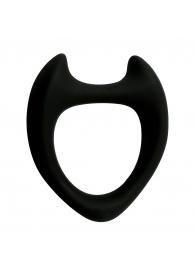 Черное эрекционное кольцо с рожками Wooomy Toro M - Adrien Lastic - в Ногинске купить с доставкой