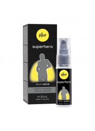Пролонгатор-сыворотка pjur Superhero Delay Serum - 20 мл. - Pjur - купить с доставкой в Ногинске
