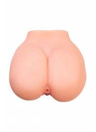 Реалистичный мастурбатор в форме попки с 2 любовными входами - No Name - в Ногинске купить с доставкой