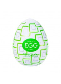 Мастурбатор-яйцо Tenga Egg Cubic - Tenga - в Ногинске купить с доставкой