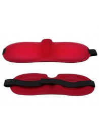 Красная глухая маска на резинке - Sitabella - купить с доставкой в Ногинске