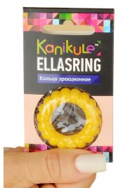 Цветное рельефное эрекционное кольцо Ellasring - Sitabella - в Ногинске купить с доставкой