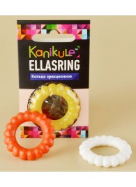 Цветное рельефное эрекционное кольцо Ellasring - Sitabella - в Ногинске купить с доставкой