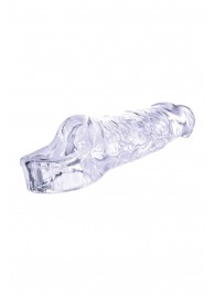 Прозрачная насадка-удлинитель Length Enhancer с подхватом - 16 см. - NMC - в Ногинске купить с доставкой