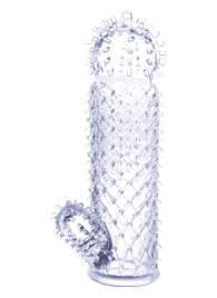 Набор из 2 прозрачных насадок на член Seductive Tickler Sleeves - NMC - в Ногинске купить с доставкой