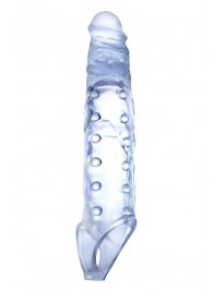 Прозрачная насадка-удлинитель Length Enhancer с подхватом - 27 см. - NMC - в Ногинске купить с доставкой