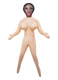 Телесная надувная секс-кукла с 3 любовными отверстиями - NMC - в Ногинске купить с доставкой