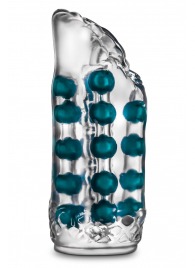 Прозрачный мастурбатор-вагина Super Stroker - Blush Novelties - в Ногинске купить с доставкой