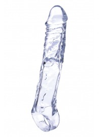 Прозрачная насадка-удлинитель Length Enhancer с подхватом - 22,3 см. - NMC - в Ногинске купить с доставкой