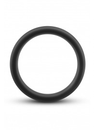 Черное эрекционное кольцо Silicone Go Pro Cock Ring - Blush Novelties - в Ногинске купить с доставкой