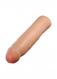 Телесная насадка-удлинитель Tenacity - 21,6 см. - Blush Novelties - в Ногинске купить с доставкой