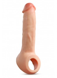 Телесная насадка-удлинитель Thrive 8.75 Inch Realistic Penis Extender Sleeve - 22,2 см. - Blush Novelties - в Ногинске купить с доставкой