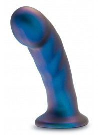 Синяя насадка-фаллоимитатор Rebellion 5.75 Inch Pegging Dildo - 14,6 см. - Blush Novelties - купить с доставкой в Ногинске