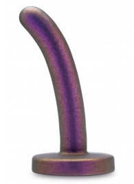 Фиолетовая насадка с гладкой поверхностью Surrender 4.75 Inch Beginner Pegging Dildo - 12 см. - Blush Novelties - купить с доставкой в Ногинске