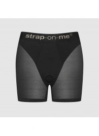 Трусики-шорты для фиксации насадок Strap-on-me Harness Lingerie Halo - size S - Strap-on-me - купить с доставкой в Ногинске