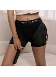 Трусики-шорты для фиксации насадок Strap-on-me Harness Lingerie Halo - size L - Strap-on-me - купить с доставкой в Ногинске