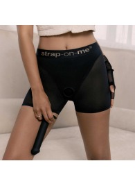 Трусики-шорты для фиксации насадок Strap-on-me Harness Lingerie Halo - size XL - Strap-on-me - купить с доставкой в Ногинске