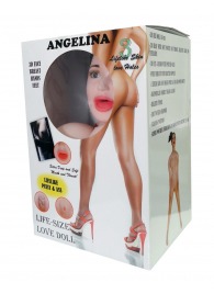 Надувная секс-кукла Angelina 3D - Boys of Toys - в Ногинске купить с доставкой