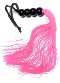 Розовая силиконовая плеть - 35,5 см. - Boys of Toys - купить с доставкой в Ногинске