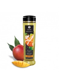 Массажное масло для тела Luscious Mango с ароматом манго - 240 мл. - Shunga - купить с доставкой в Ногинске