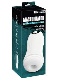 Белый мастурбатор Masturbator with 2 functions - Orion - в Ногинске купить с доставкой