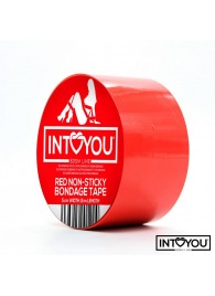 Красный скотч для фиксации Non-Sticky Bondage Tape - 15 м. - Intoyou - купить с доставкой в Ногинске