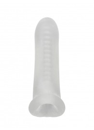 Белый фаллоудлинитель Striker - 13,5 см. - Lola Games - в Ногинске купить с доставкой