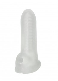 Белый фаллоудлинитель Striker - 13,5 см. - Lola Games - в Ногинске купить с доставкой