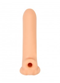 Телесный фаллоудлинитель Titan - 16,5 см. - Lola Games - в Ногинске купить с доставкой