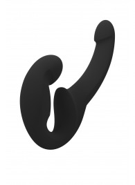 Черный безремневой страпон Share Lite - Fun Factory - купить с доставкой в Ногинске