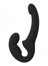 Черный безремневой страпон Share Lite - Fun Factory - купить с доставкой в Ногинске