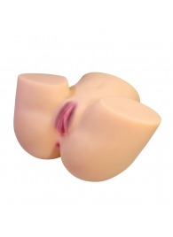 Телесный мастурбатор Liora с 2 любовными тоннелями - Baile - в Ногинске купить с доставкой