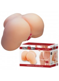 Телесный мастурбатор с 2 любовными отверстиями Olivia - Baile - в Ногинске купить с доставкой