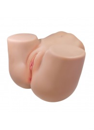 Телесный мастурбатор Julia с 2 любовными тоннелями - Baile - в Ногинске купить с доставкой