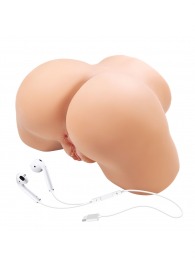 Телесный мастурбатор Olivia с 2 любовными отверстиями - Baile - в Ногинске купить с доставкой